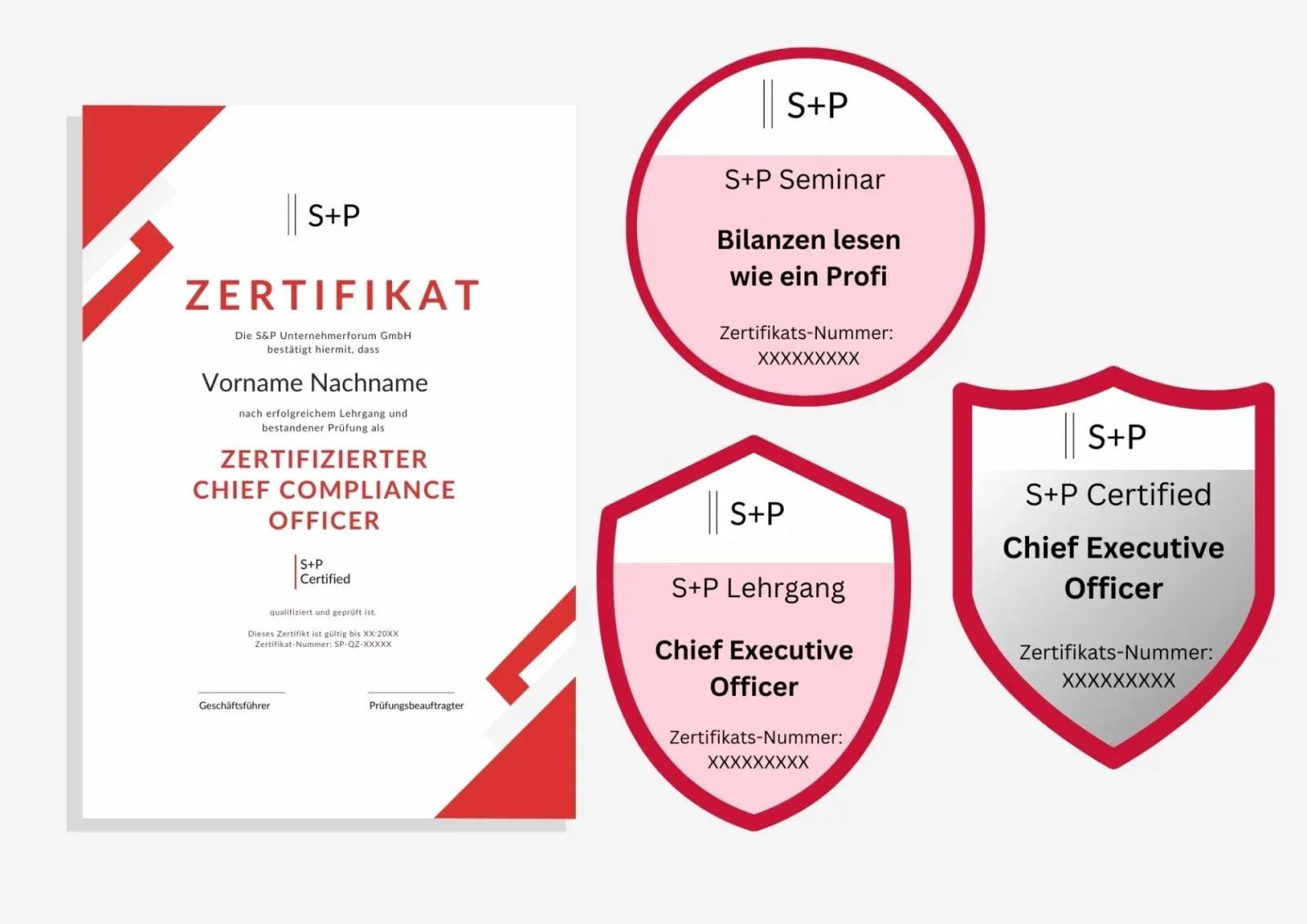 Digitales Badge und Zertifikate